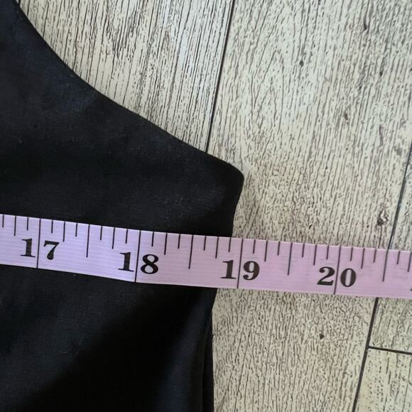 Calvin Klein Black Sleeveless Shift Dress Women’s Size 8 Stretch Slimming LBD - Picture 8 of 12